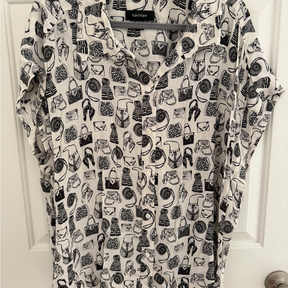 Karen Kane Button Up Women's Top